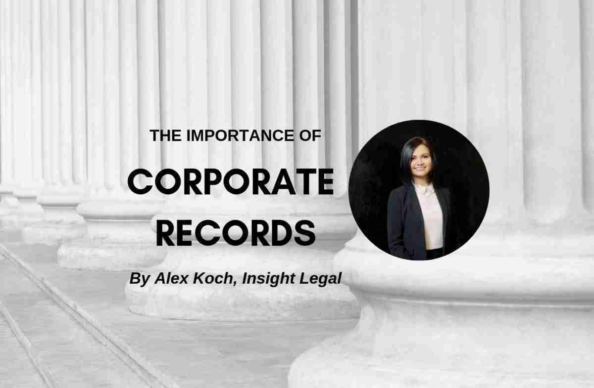 Importance of Maintaining Corporate Records