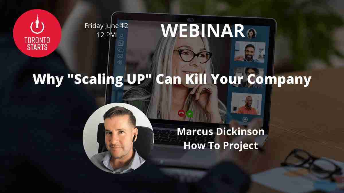 Why Scaling UP Can Kill Your Company with Marcus Dickinson