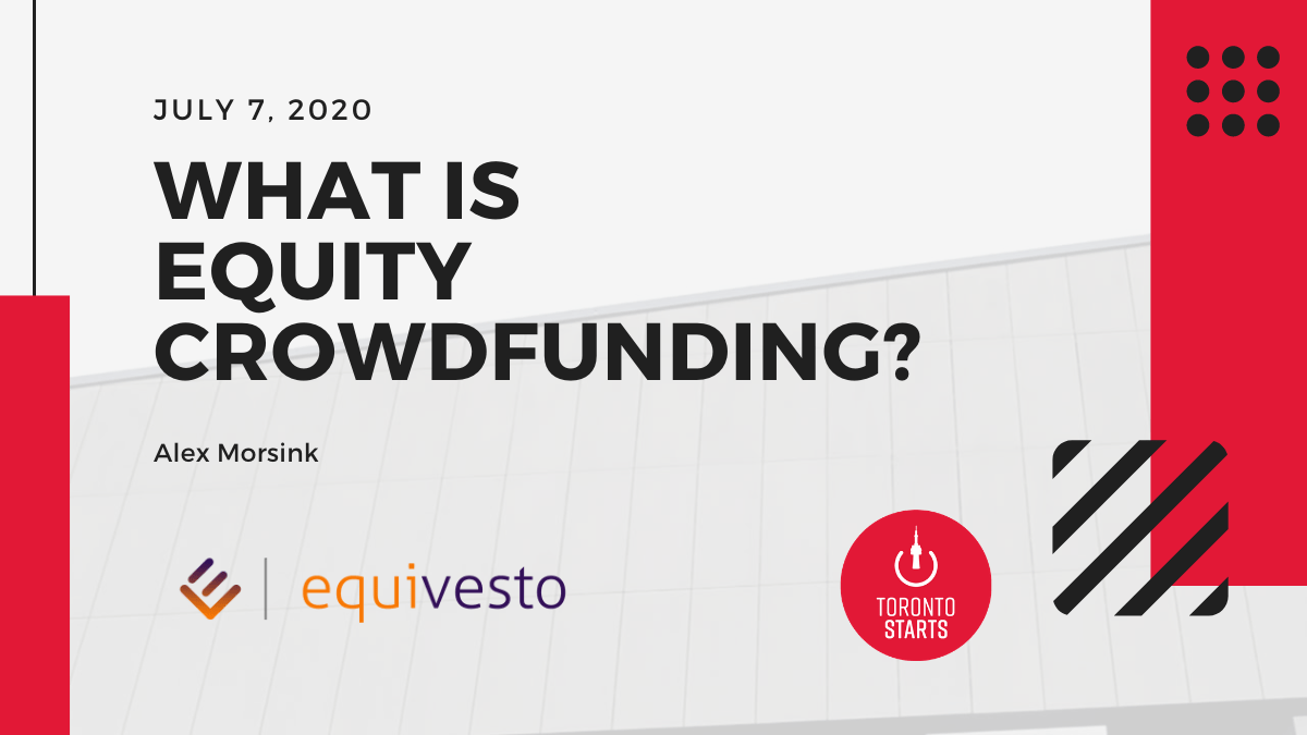 Equity Crowdfunding Explained with Alex Morsink