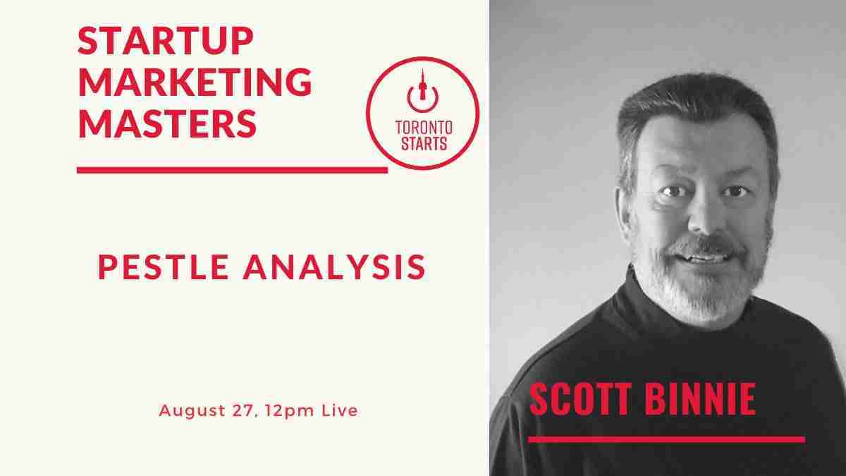 Startup Marketing Masters PESTELE Analysis with Scott Binnie