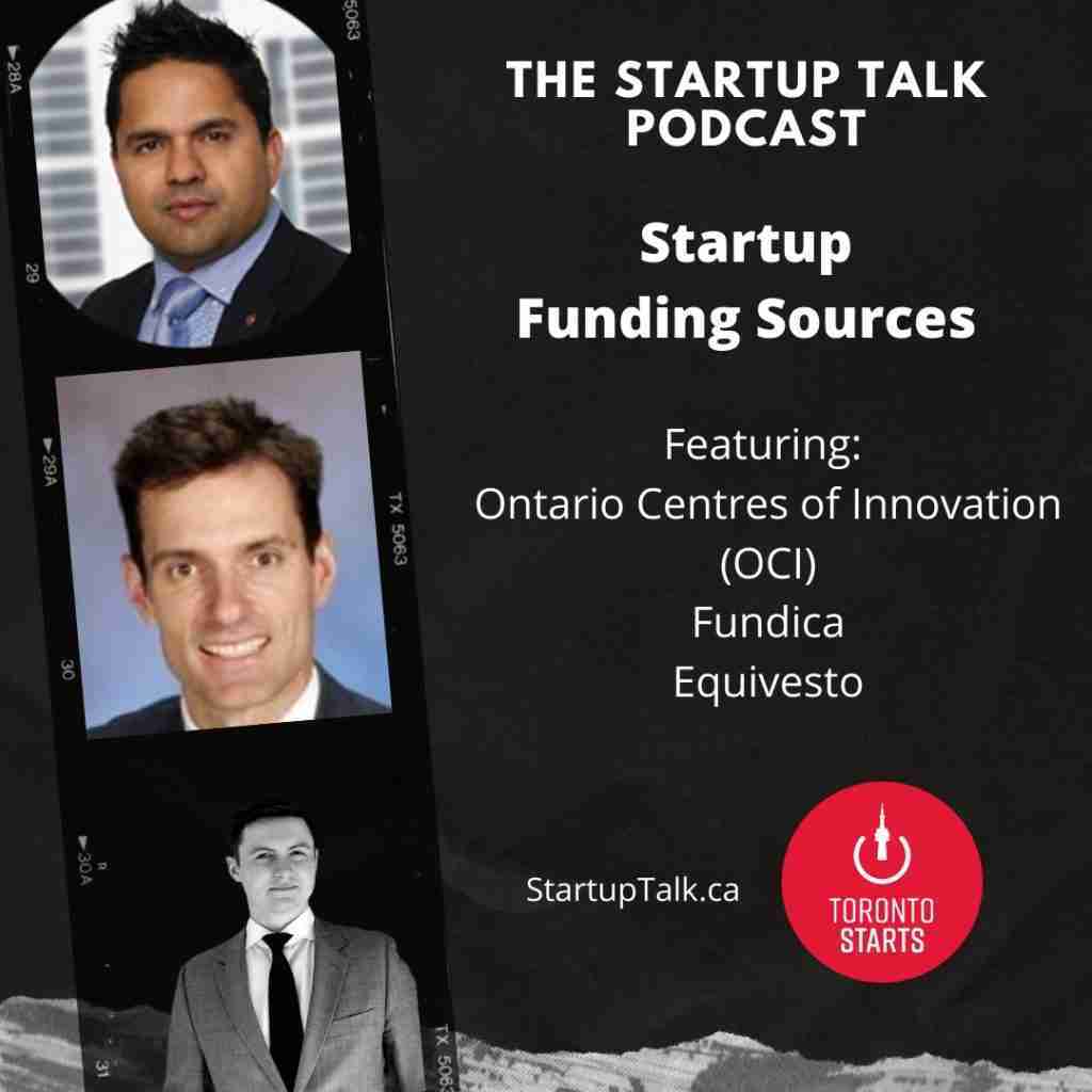 Startup Funding Sources on The Startup Talk Podcast