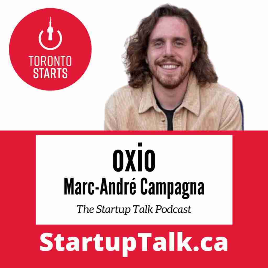 oxio Co-Founder Marc-André Campagna on The Startup Talk Podcast