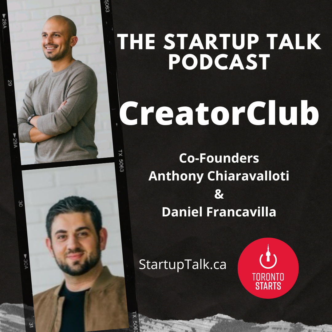 CreatorClub on The Startup Talk Podcast