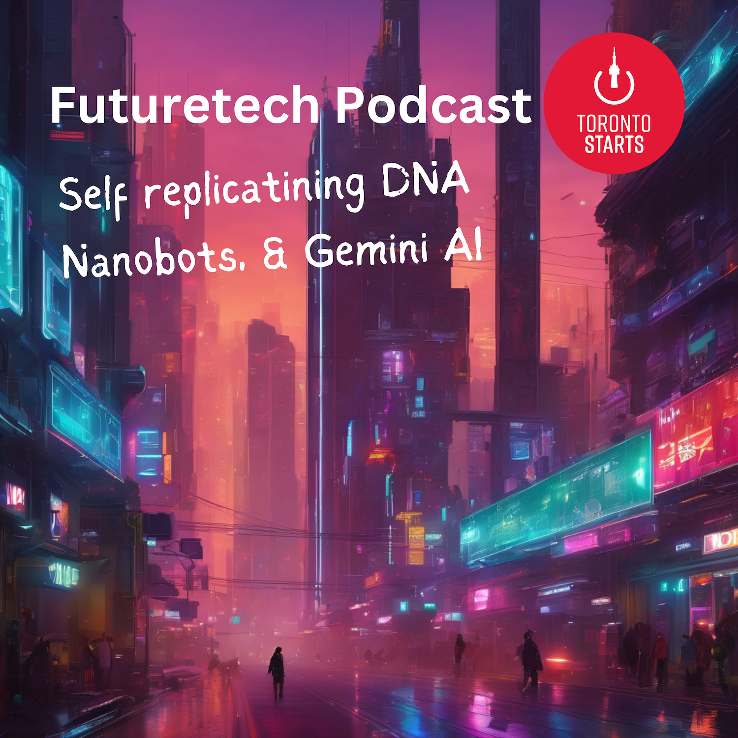 Self Replicating DNA Robots and Gemini AI on Futuretech Podcast