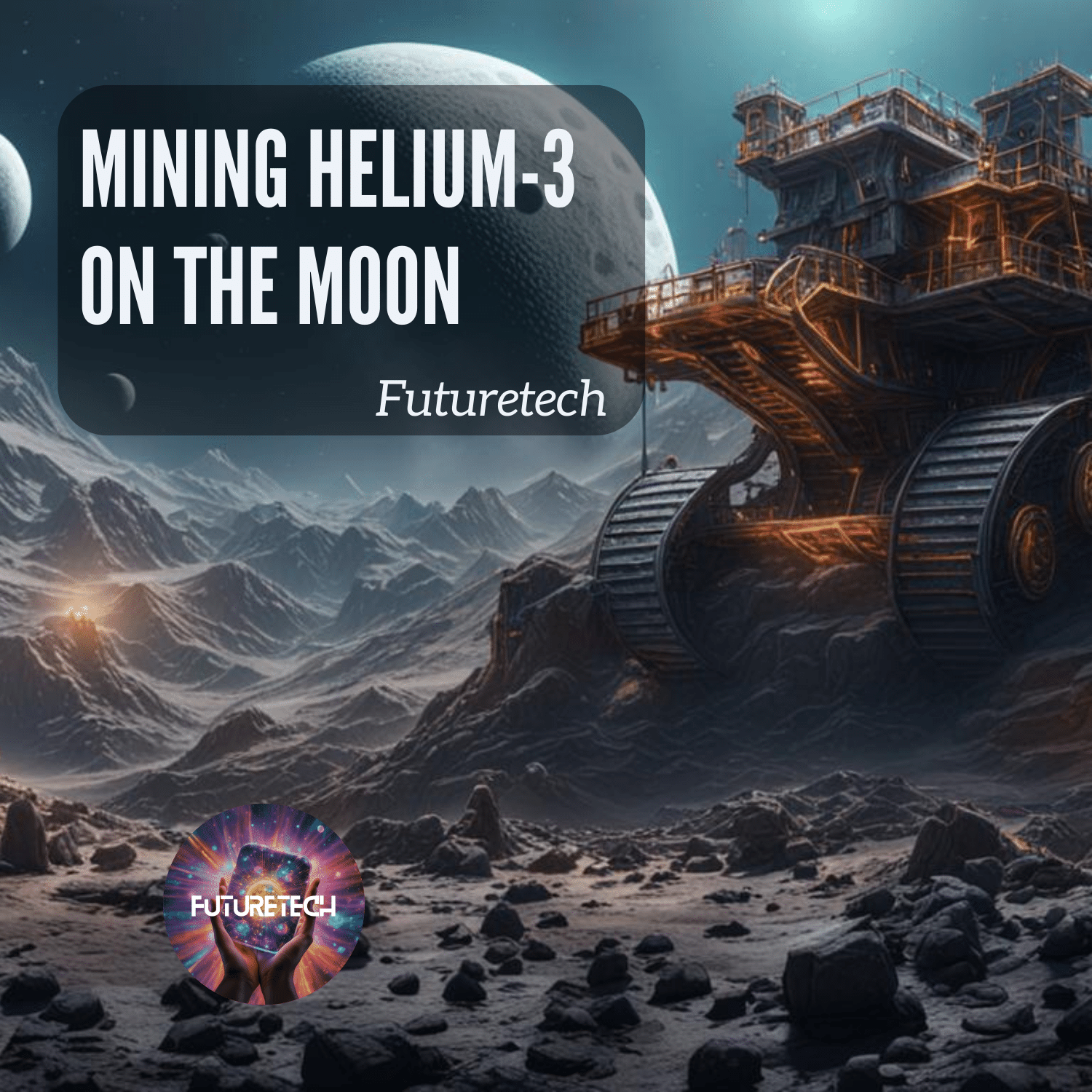 Mining Helium-3 on the Moon