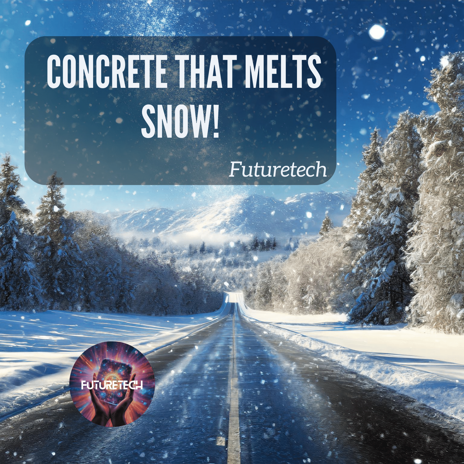 Concrete That Melts Ice and Snow