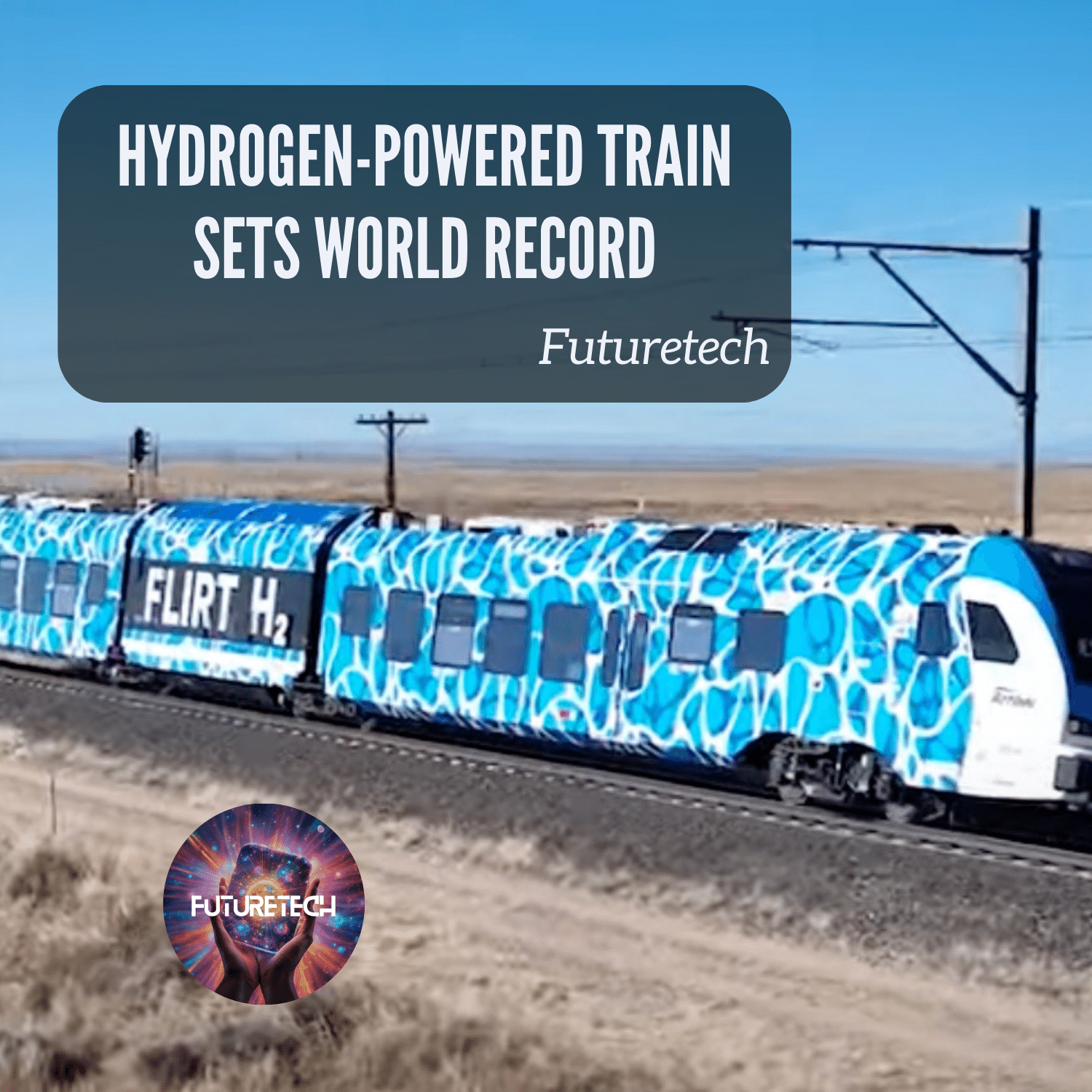 Hydrogen-Powered Train Sets World Record