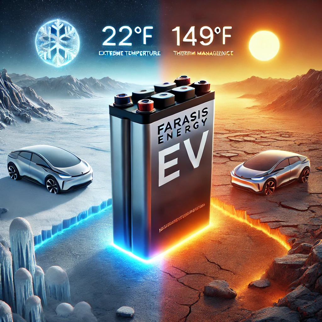 Farasis Energy EV battery with 1 Million Mile Range
