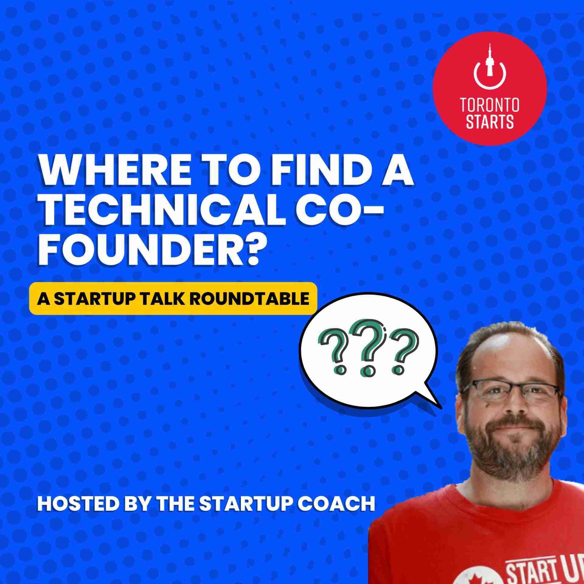 Where to Find a Technical Co-Founder in Toronto?