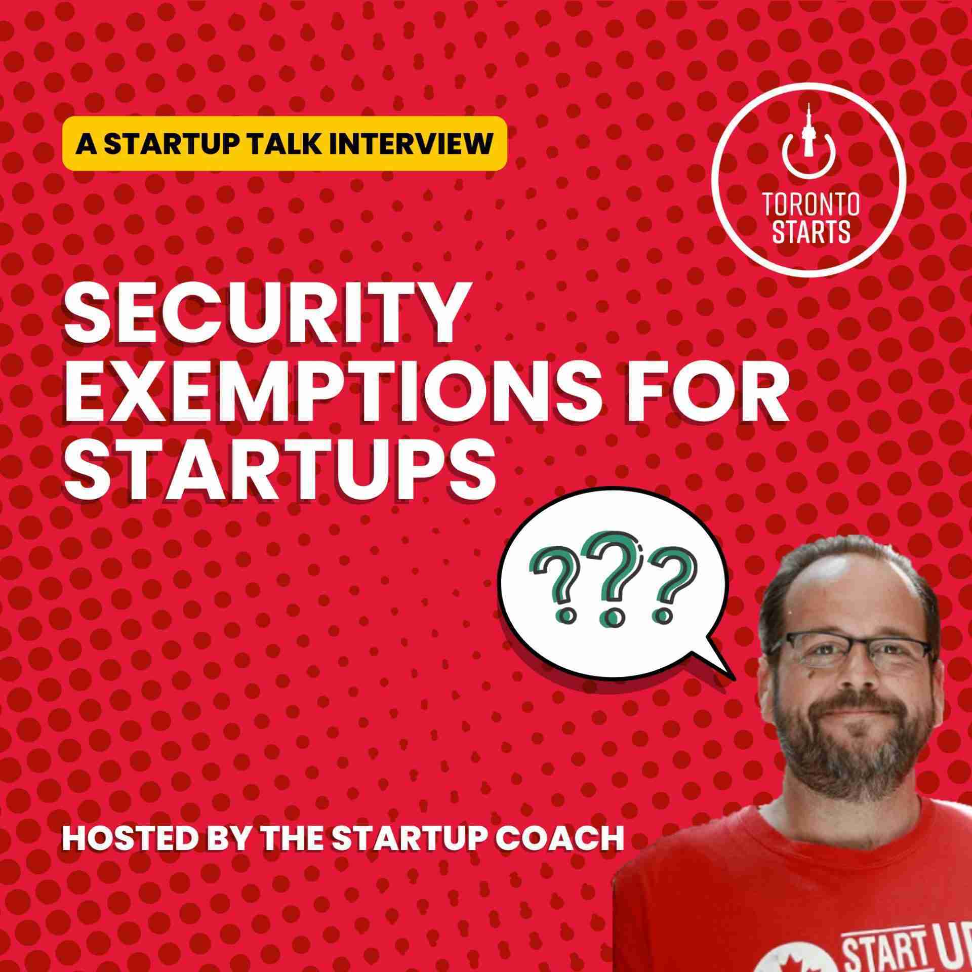 Security Exemptions for Startups
